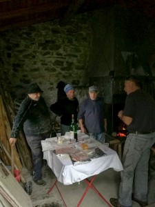 lavori all'Alpe Grosso         